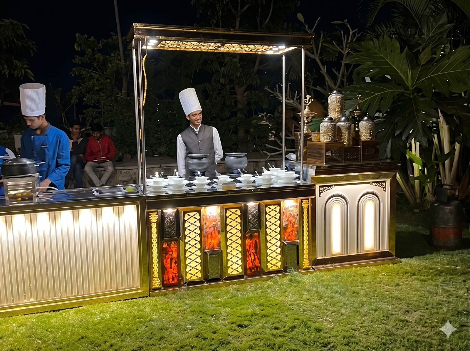 Desserts and Starters Setup