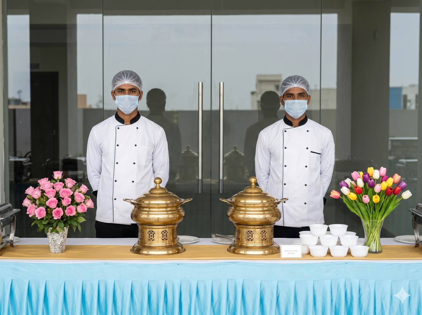 Mr. Tun Tun Yadav Catering Team in Action
